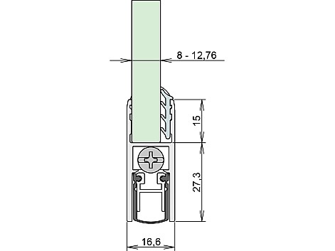 Joints de bas de porte rétractable Schall-Ex GS-8